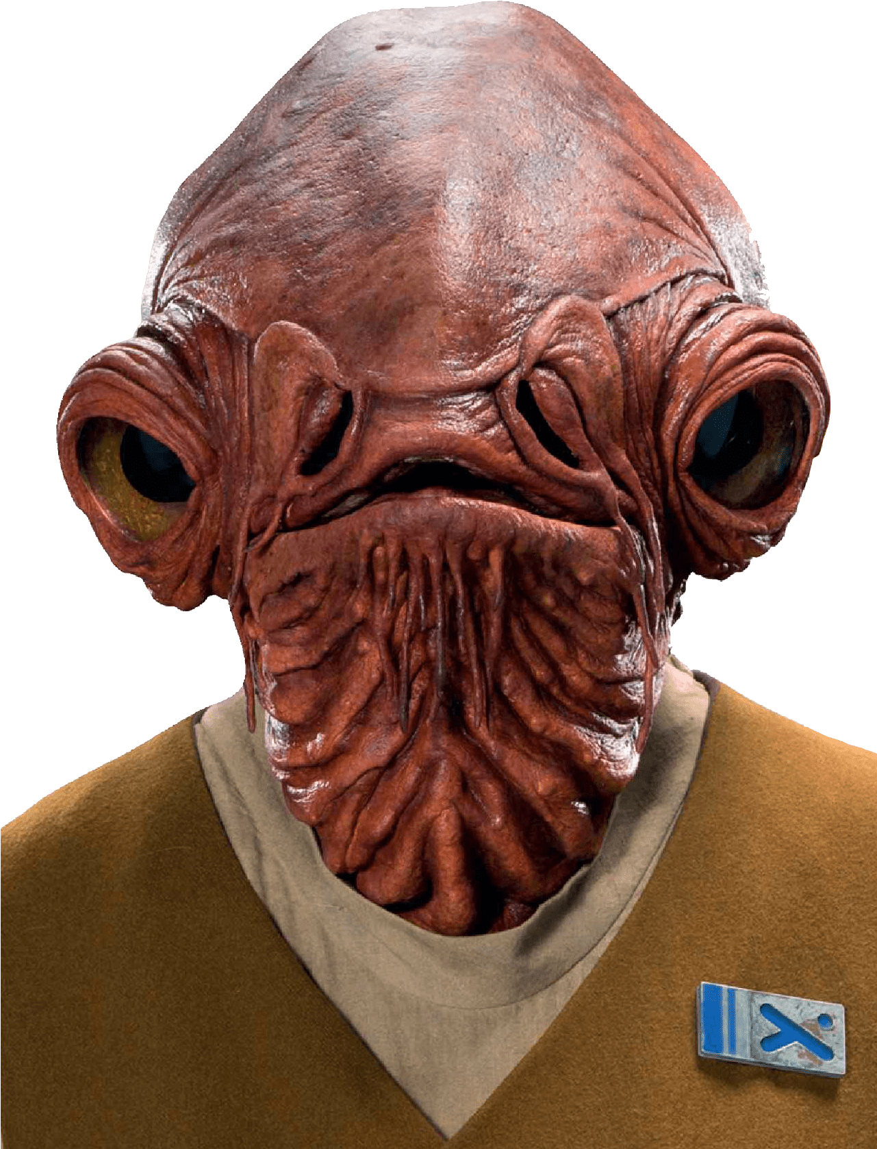 16 - Admiral Ackbar Star Wars Clipart (1280x1700), Png Download