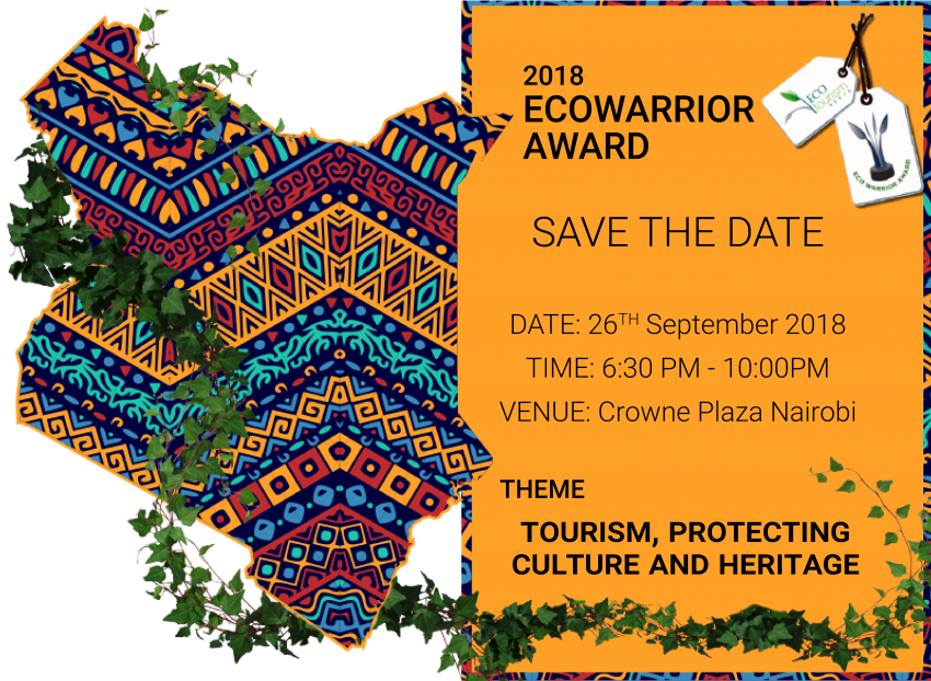 Ecotourism Kenya Invites You To The 2018 Eco Warrior - Illustration Clipart (850x622), Png Download