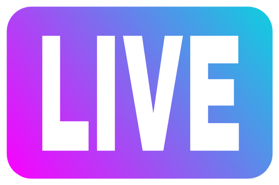 #live #livestream - Graphics Clipart (1024x1024), Png Download