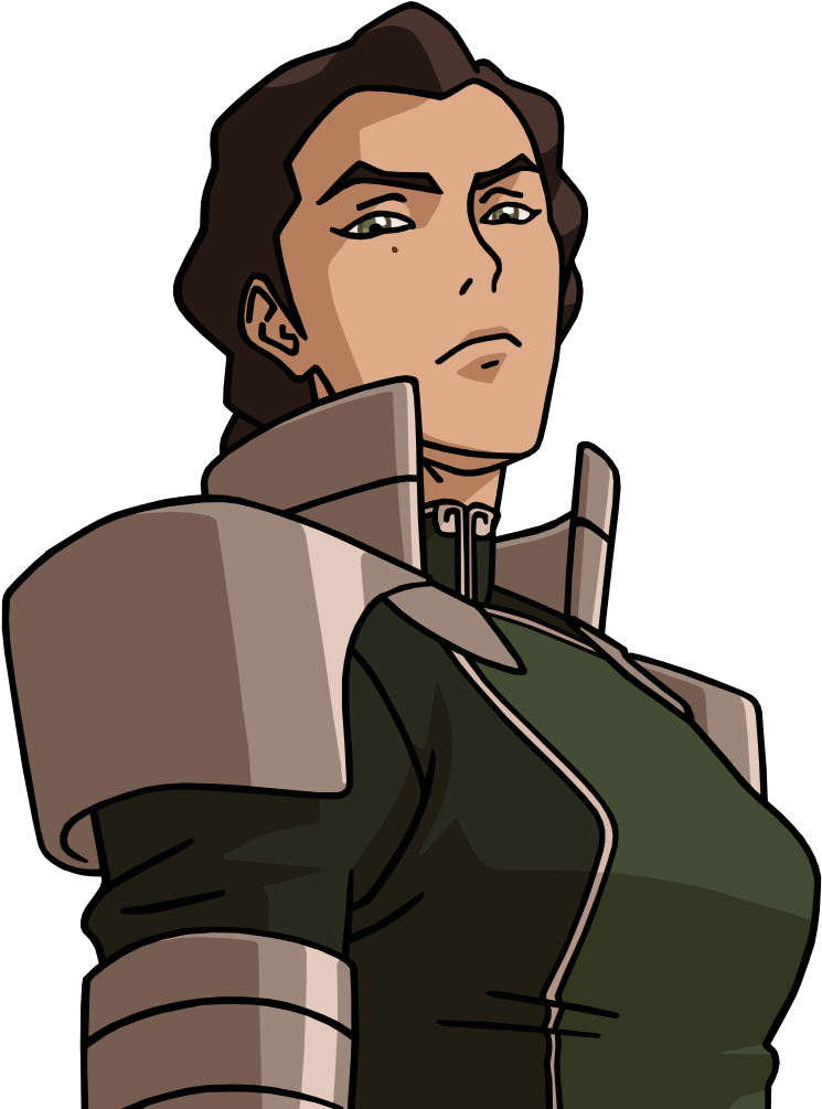Bolin, Toph, Kuvira & Ghazan - Tlok Kuvira Transparent Clipart (812x1080), Png Download