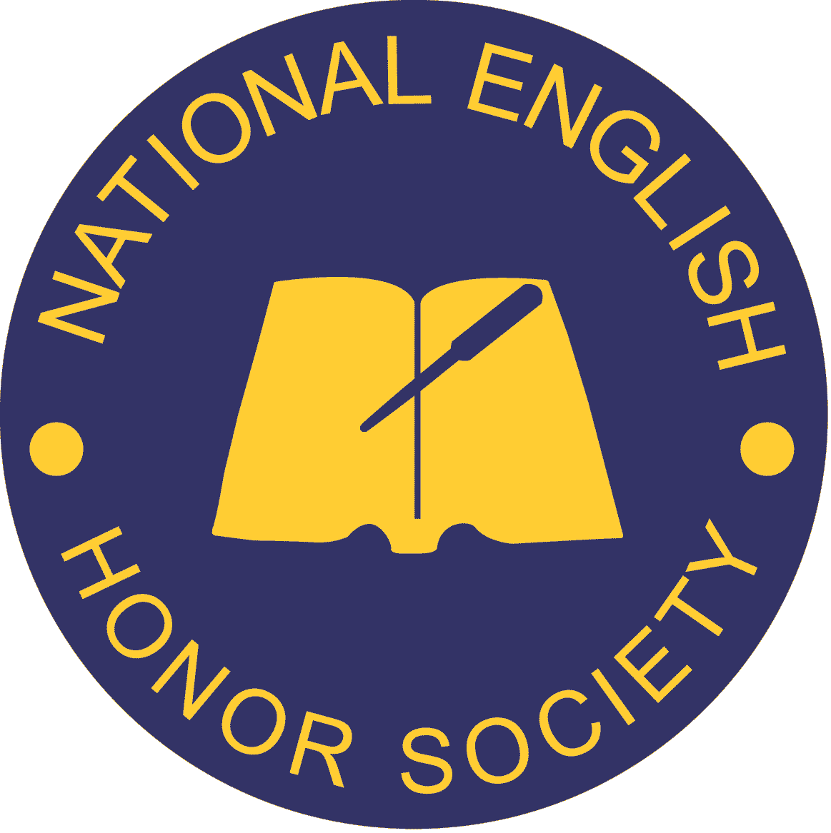 National English Honor Society Logo Clipart (1163x1167), Png Download