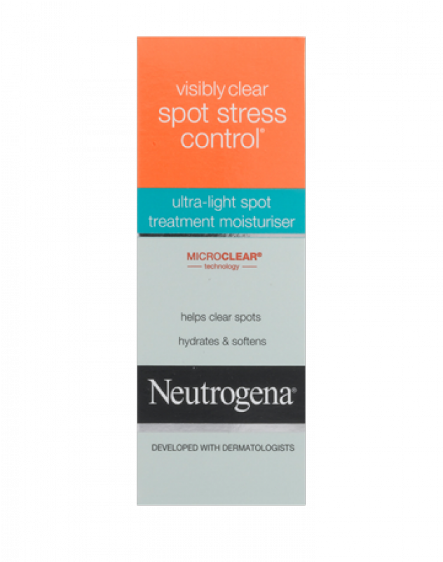 Neutrogena Spot Stress Control Moisturiser Clipart (800x800), Png Download
