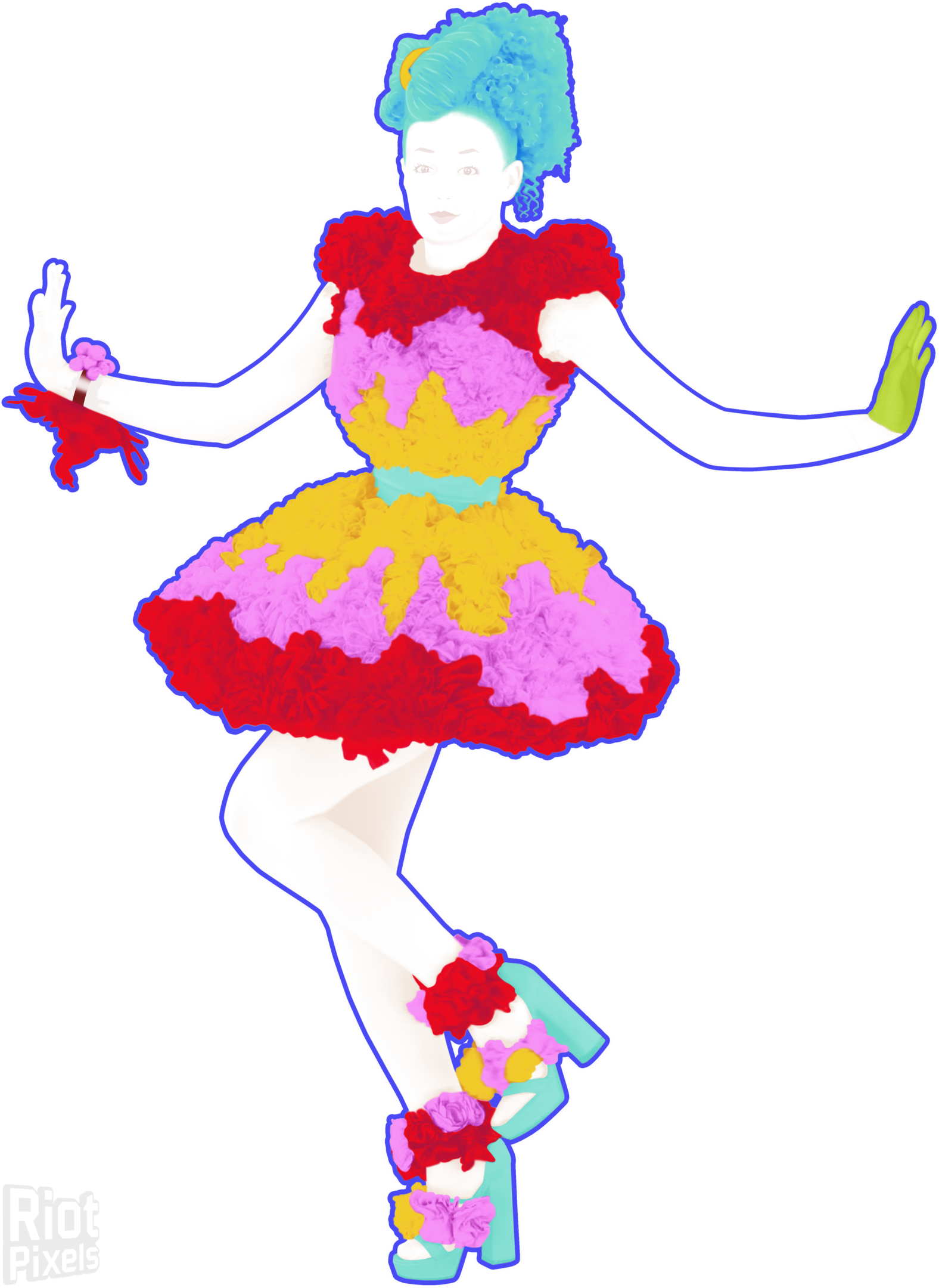 1576 × - Just Dance Coach Png Clipart (1576x2160), Png Download