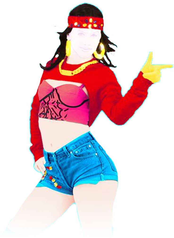 Just Dance 2015 Coaches , Png Download - Just Dance 2015 Coach Clipart (737x1005), Png Download