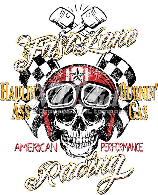Fast Lane Racing - Mens Hotrod 58 T Shirt Fast Lane Garage American Classic Clipart (675x675), Png Download
