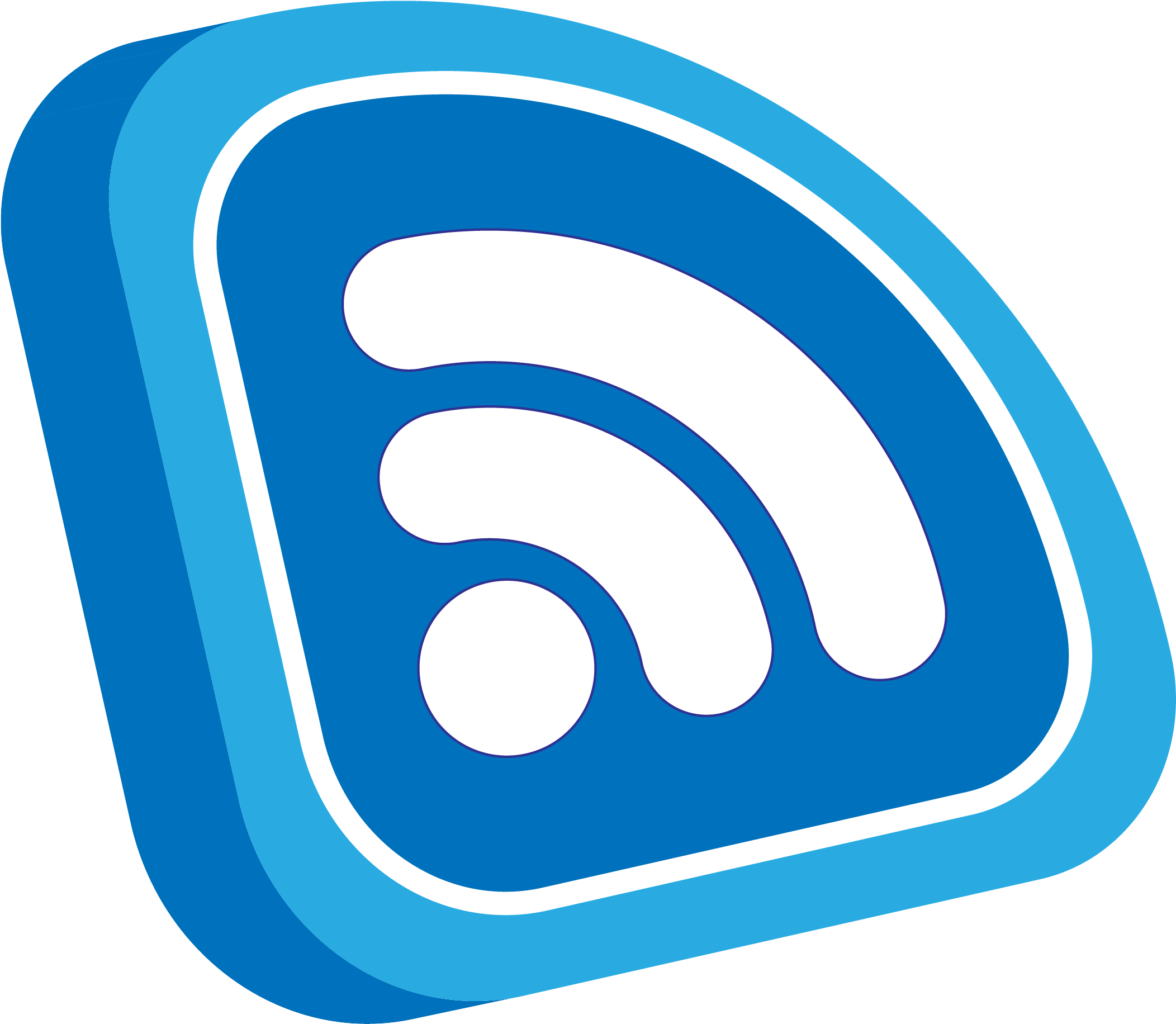 Liferea Icon Blue 2134×2134 185 Kb Clipart (2134x2134), Png Download