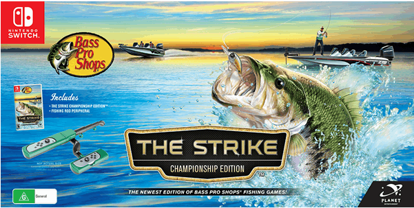 Bass Pro Shops - Nintendo Switch Bass Pro Clipart (600x600), Png Download