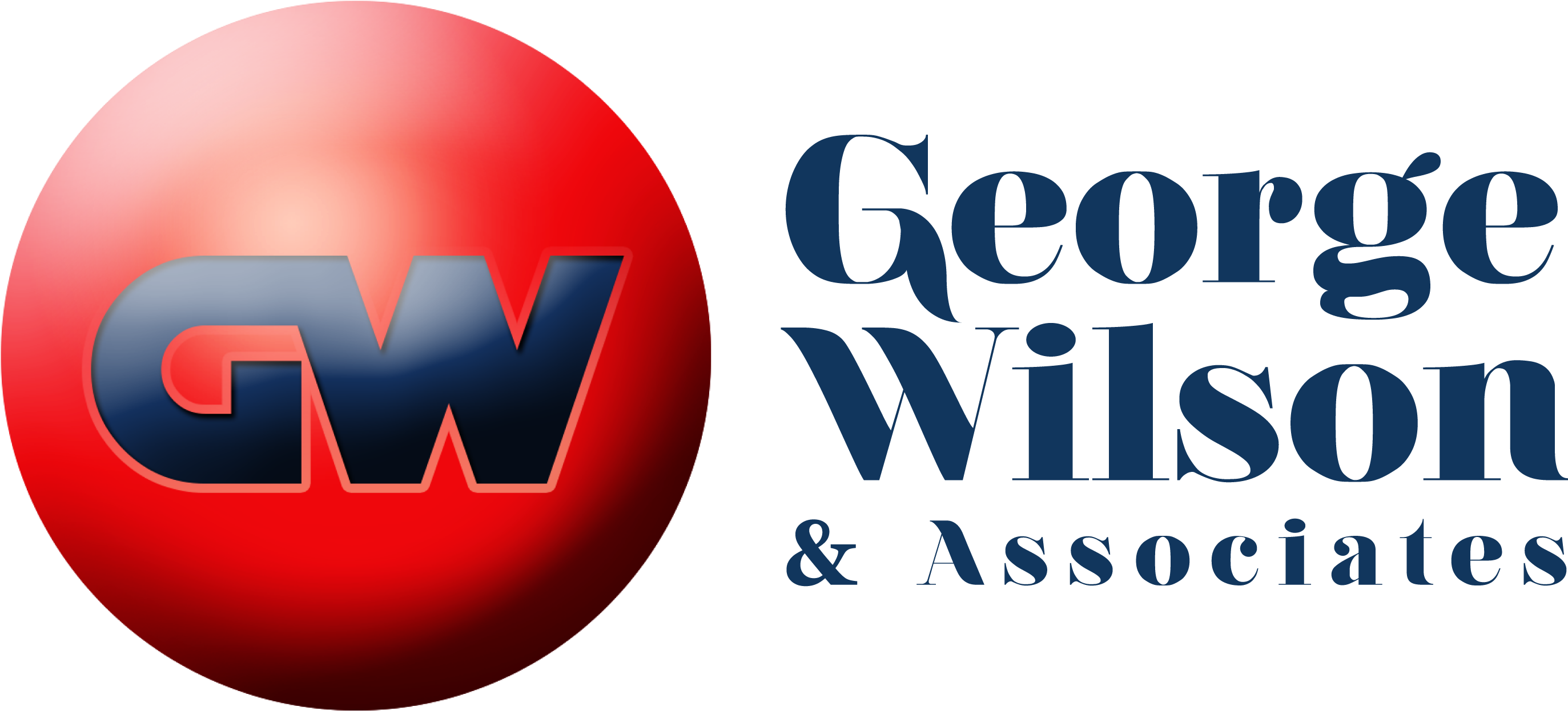 George Wilson & Associates Logo - Oval Clipart (3727x1338), Png Download