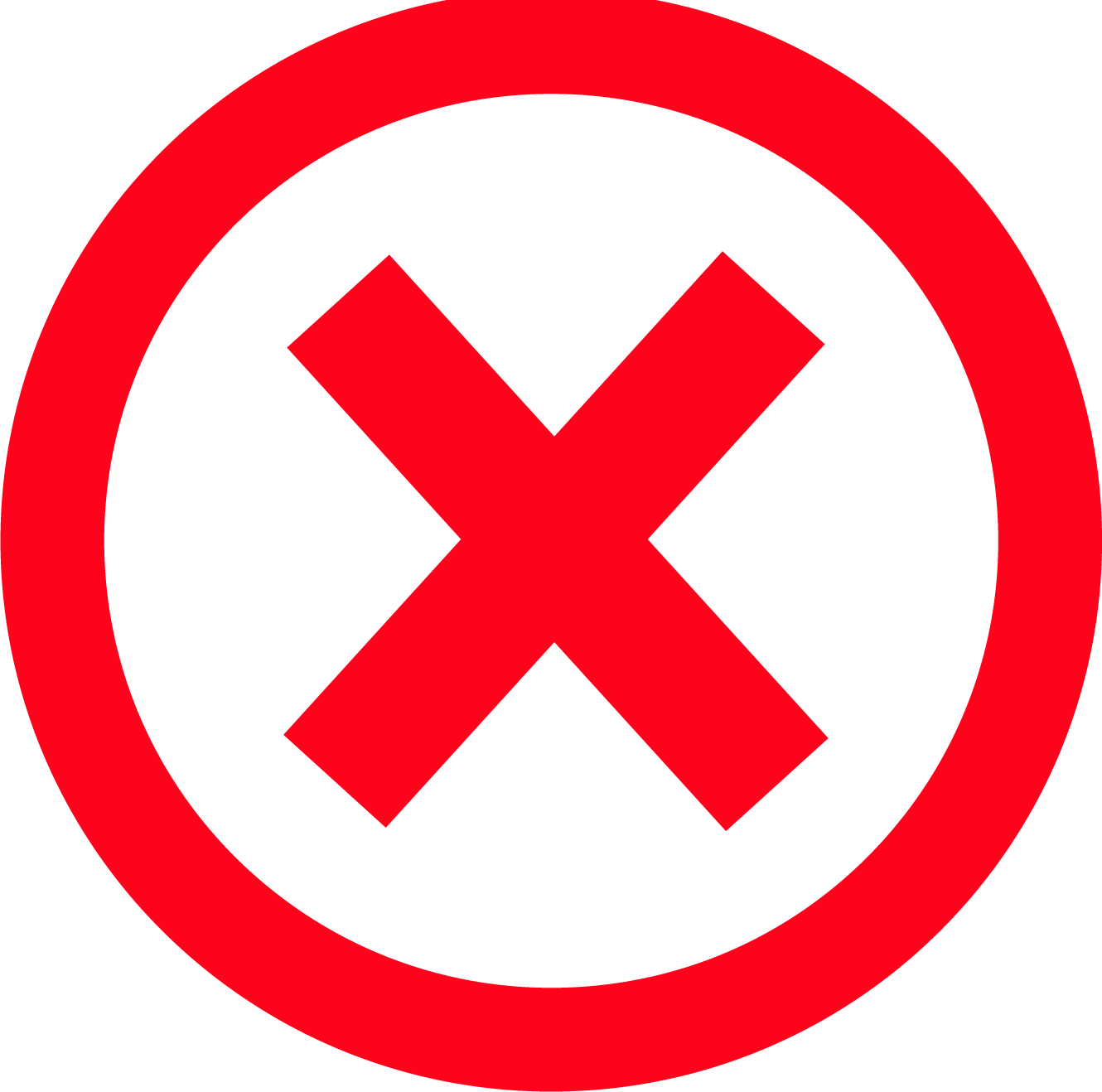 Bass Pro Shops Tourney Special Bibs For Men - X Mark Icon Png Clipart (1330x1318), Png Download