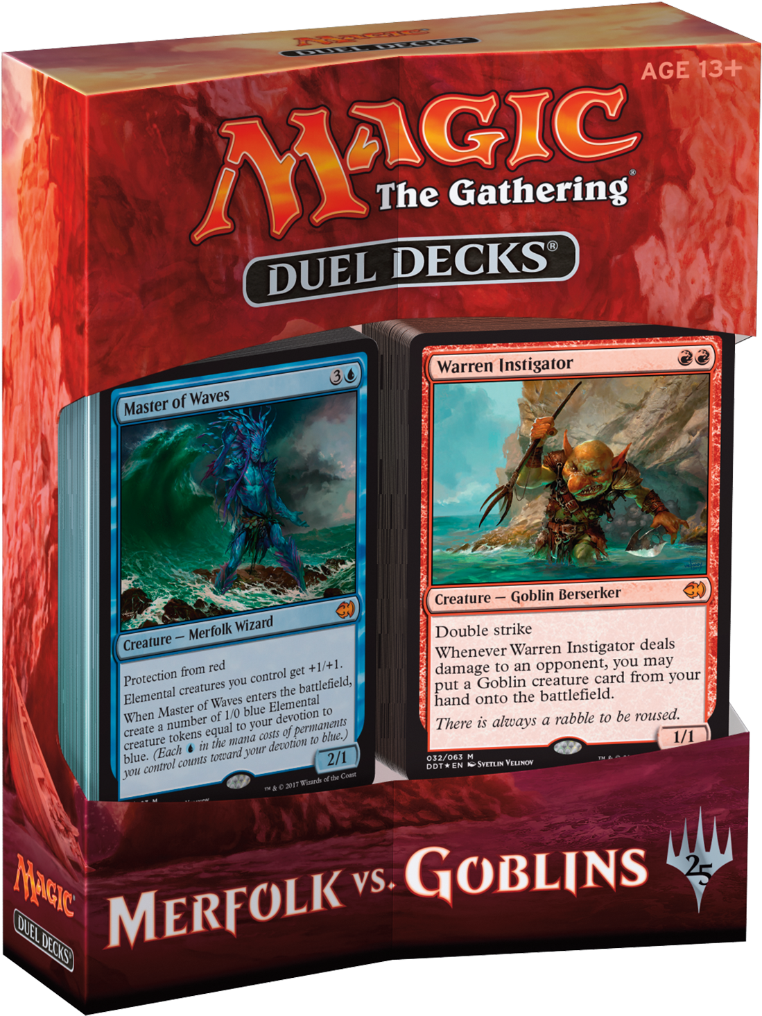 Merfolk Vs - Mind Vs Might Duel Deck Clipart (1200x1504), Png Download