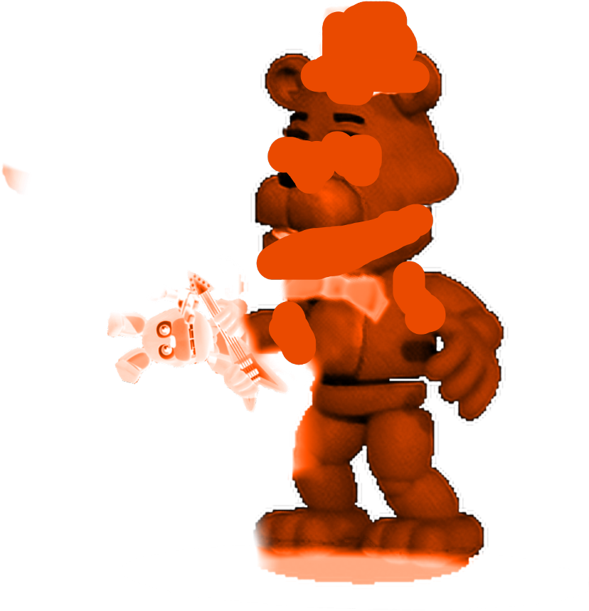 Jak Sticker - Fnaf Adventure Rockstar Freddy Clipart (1024x1024), Png Download