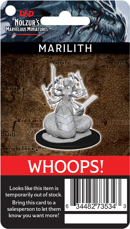 Also, Don't Forget To Order The Complimentary Wave - Nolzur's Marvelous Miniatures Wave 7 Clipart (540x900), Png Download