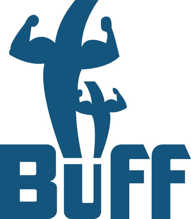 Buff Logo - Graphic Design Clipart (640x734), Png Download