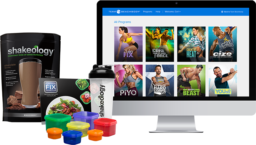 Beachbody On Demand All Access Challenge Pack Clipart (930x960), Png Download