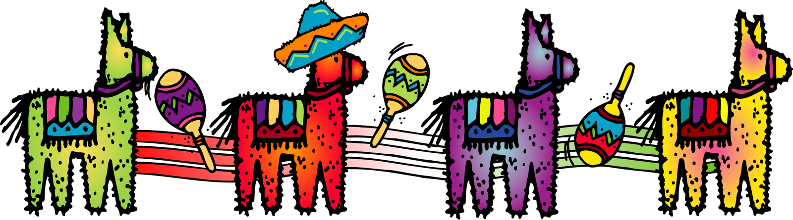 Happy Cinco De Mayo - Cinco De Mayo Border Clipart - Png Download (1600x445), Png Download