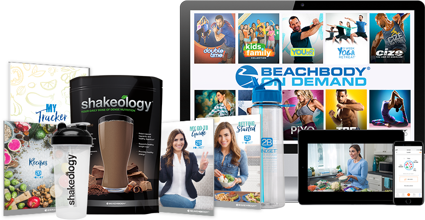Ready To Order The Shakeology And Bod Challenge Pack - 2b Mindset And Shakeology Clipart (930x960), Png Download
