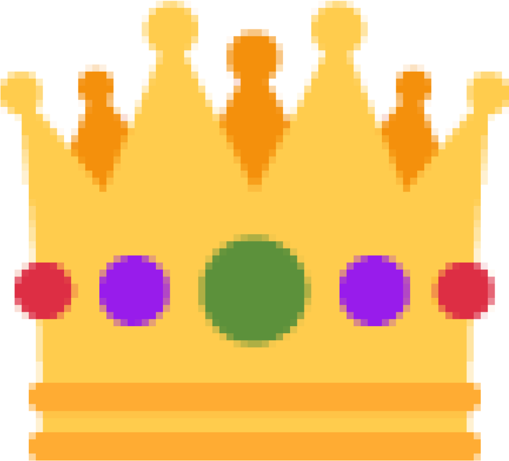 Fox's Tomi Lahren Attacks 'the Lgbt Community' For - King Crown Emoji Png Clipart (1024x1024), Png Download