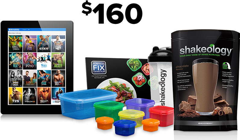 Shakeology Challenge Pack - Beachbody On Demand Challenge Packs Clipart (861x534), Png Download