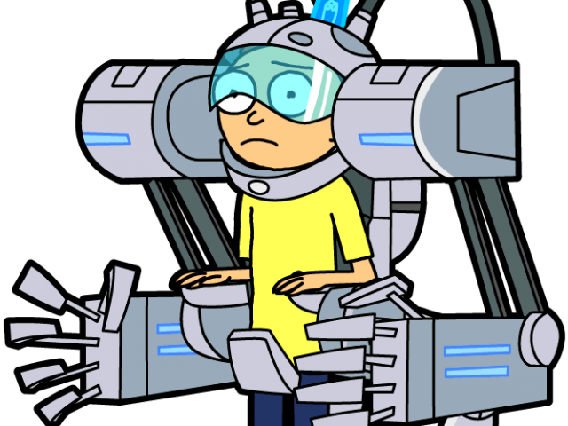 Rick And Morty Clipart Buff - Rick Et Morty Pocket Mortys - Png Download (640x480), Png Download