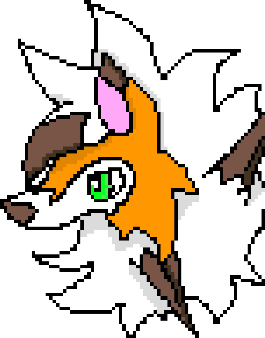 Lycanroc Dusk Form - Cartoon Clipart (1200x1200), Png Download
