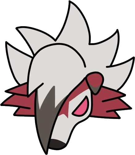 Finnegan The Nukem Midnight Lycanroc - Midnight Lycanroc Pokemon Shuffle Clipart (627x620), Png Download