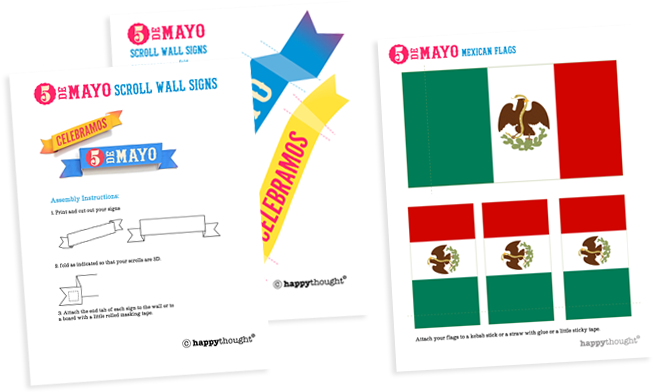 Cinco De Mayo Sign F - Paper Clipart (690x450), Png Download