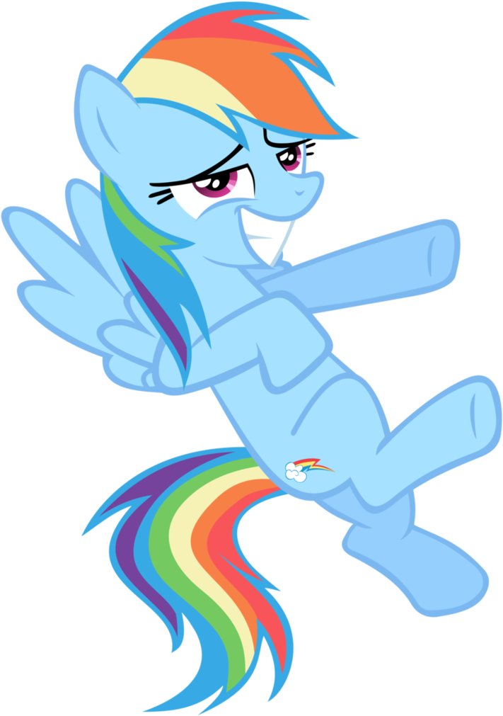 My Little Pony Friendship Is Magic Images Rainbow Dash - Rainbow Dash Clipart (778x1028), Png Download