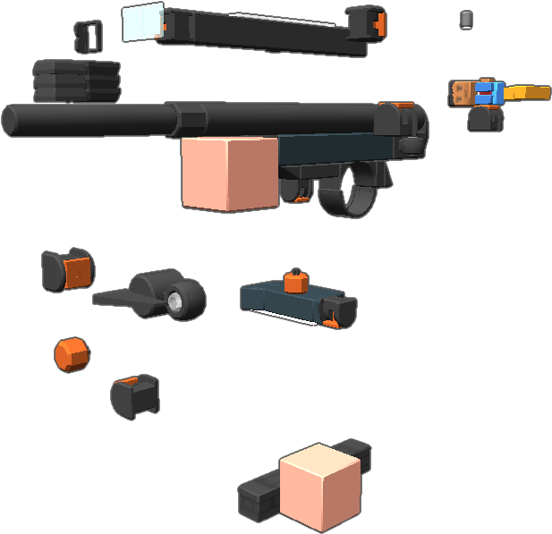 Selling The Mp40 I Made So That Others Can Use My Gun - Airsoft Gun Clipart (768x768), Png Download