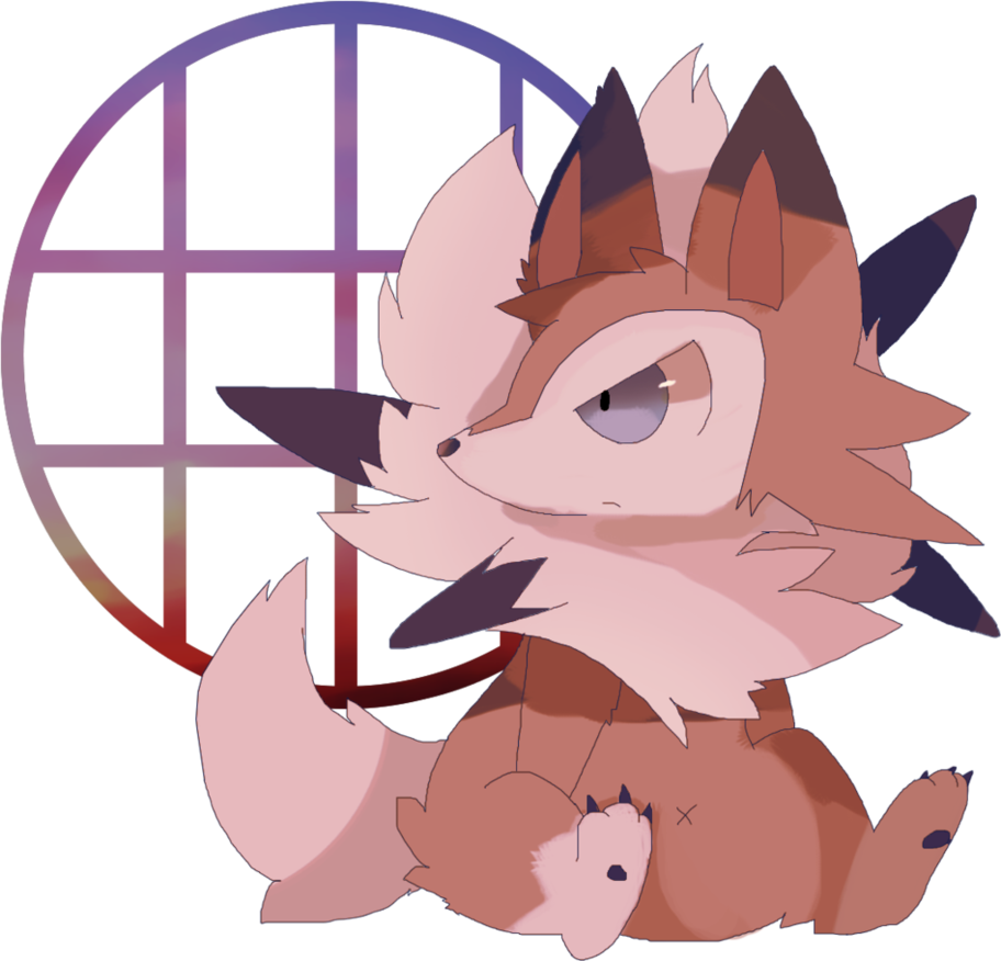 Lycanroc - Cartoon Clipart (912x876), Png Download