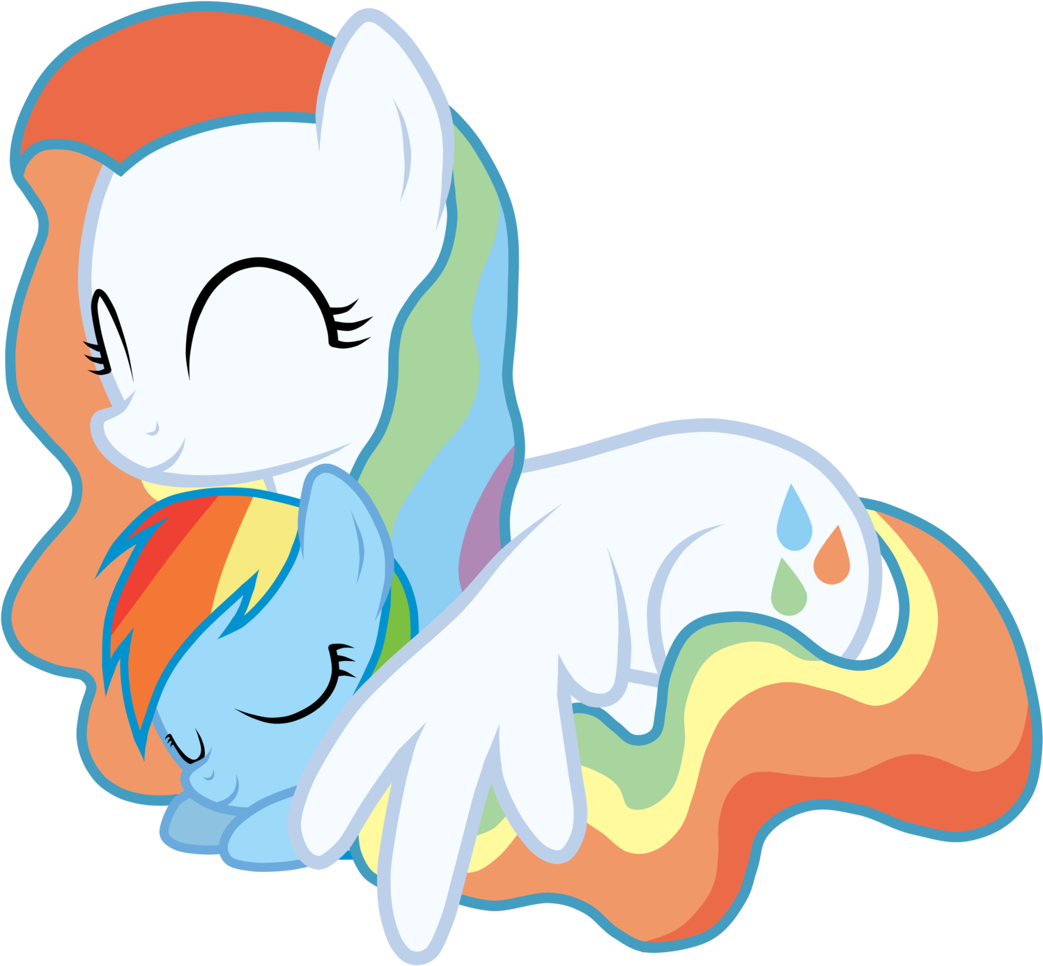 Rainbow Dash Rarity Pinkie Pie Twilight Sparkle Applejack - My Little Pony Rainbow Drops Clipart (1497x1387), Png Download