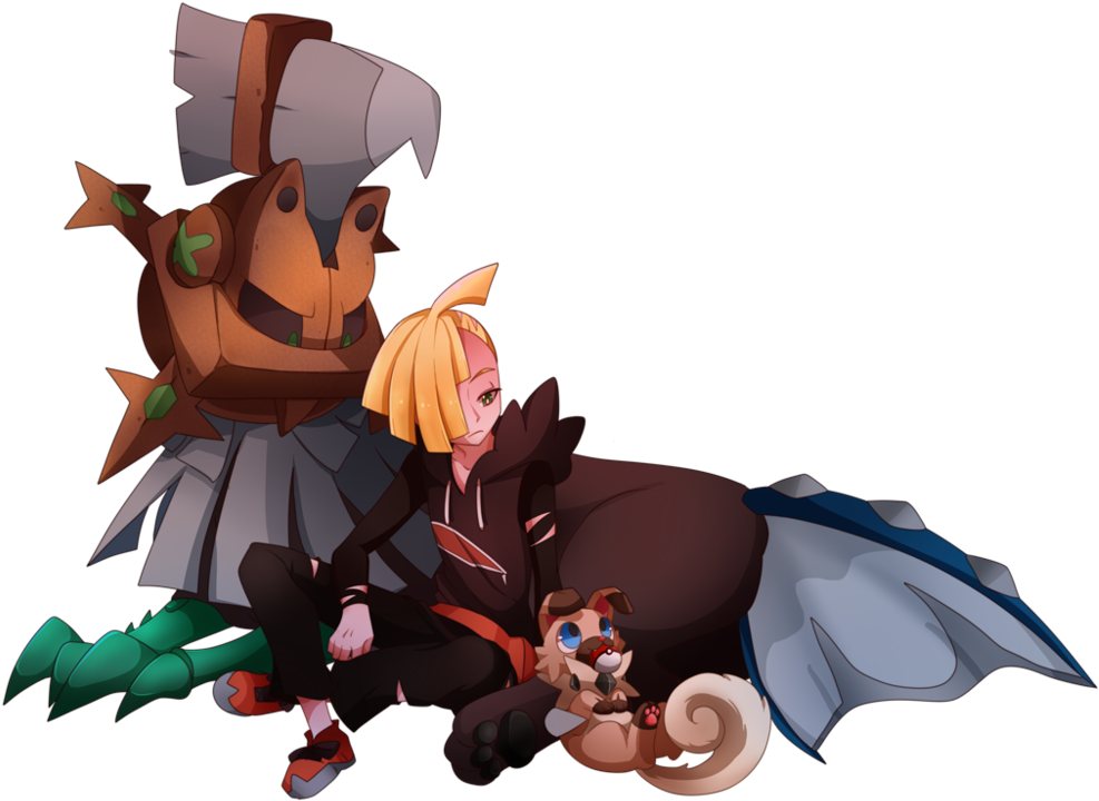 Riku114 Fondo De Pantalla Entitled Gladion And Type - Pokemon Sun Moon Character Gladion Clipart (1024x778), Png Download