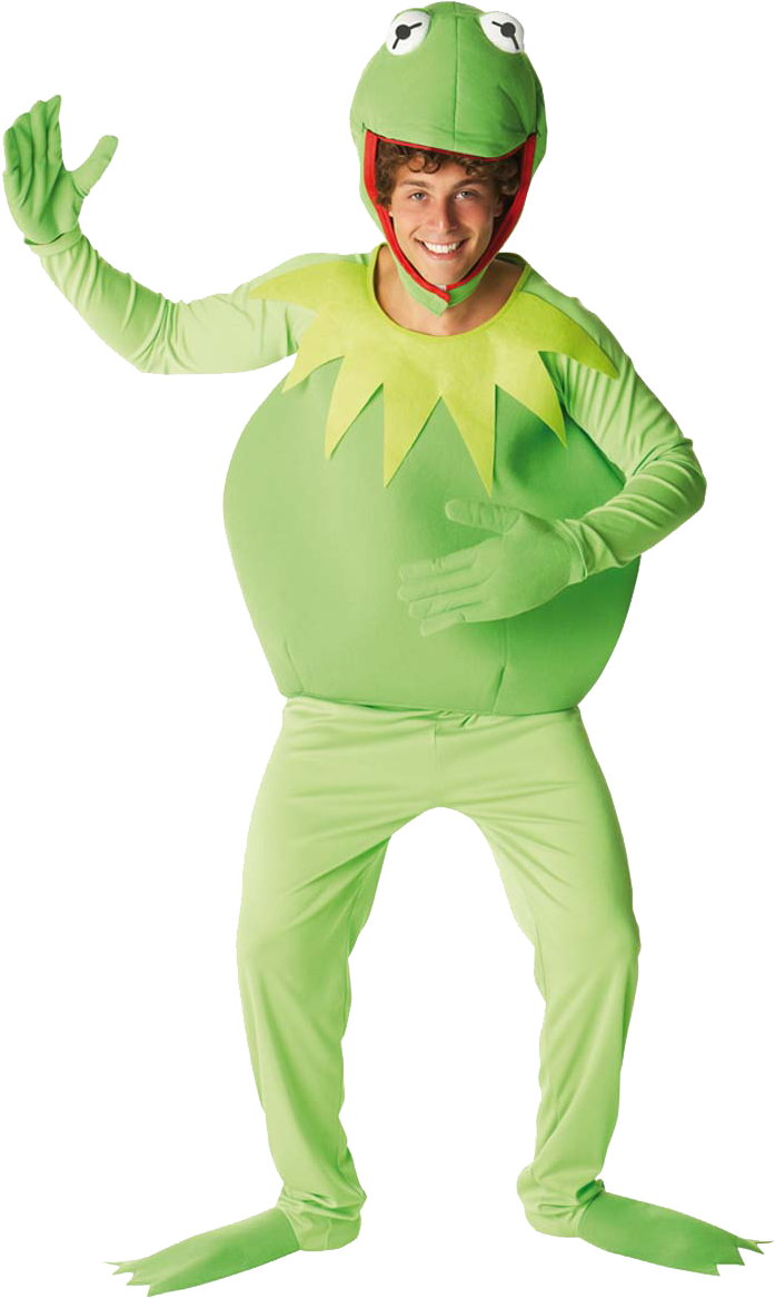 Kermit The Frog Eating Your Severed Head Costume Meme Halloween.