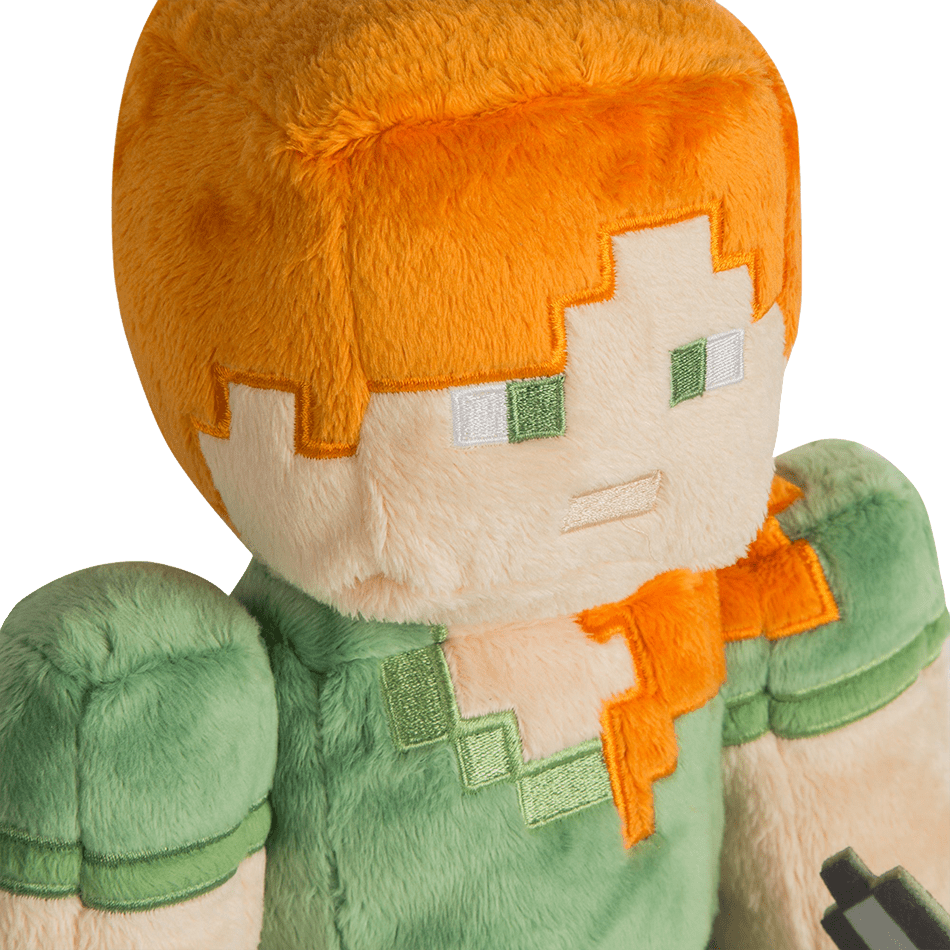 12'' Alex Plush - Plysak Minecraft Alex Clipart (950x950), Png Download