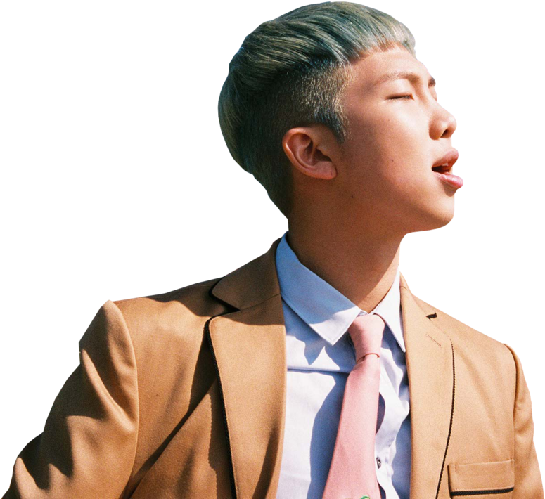 101 Images About Namjoon On We Heart It - Bts Young Forever Rapmonster Clipart (1280x858), Png Download