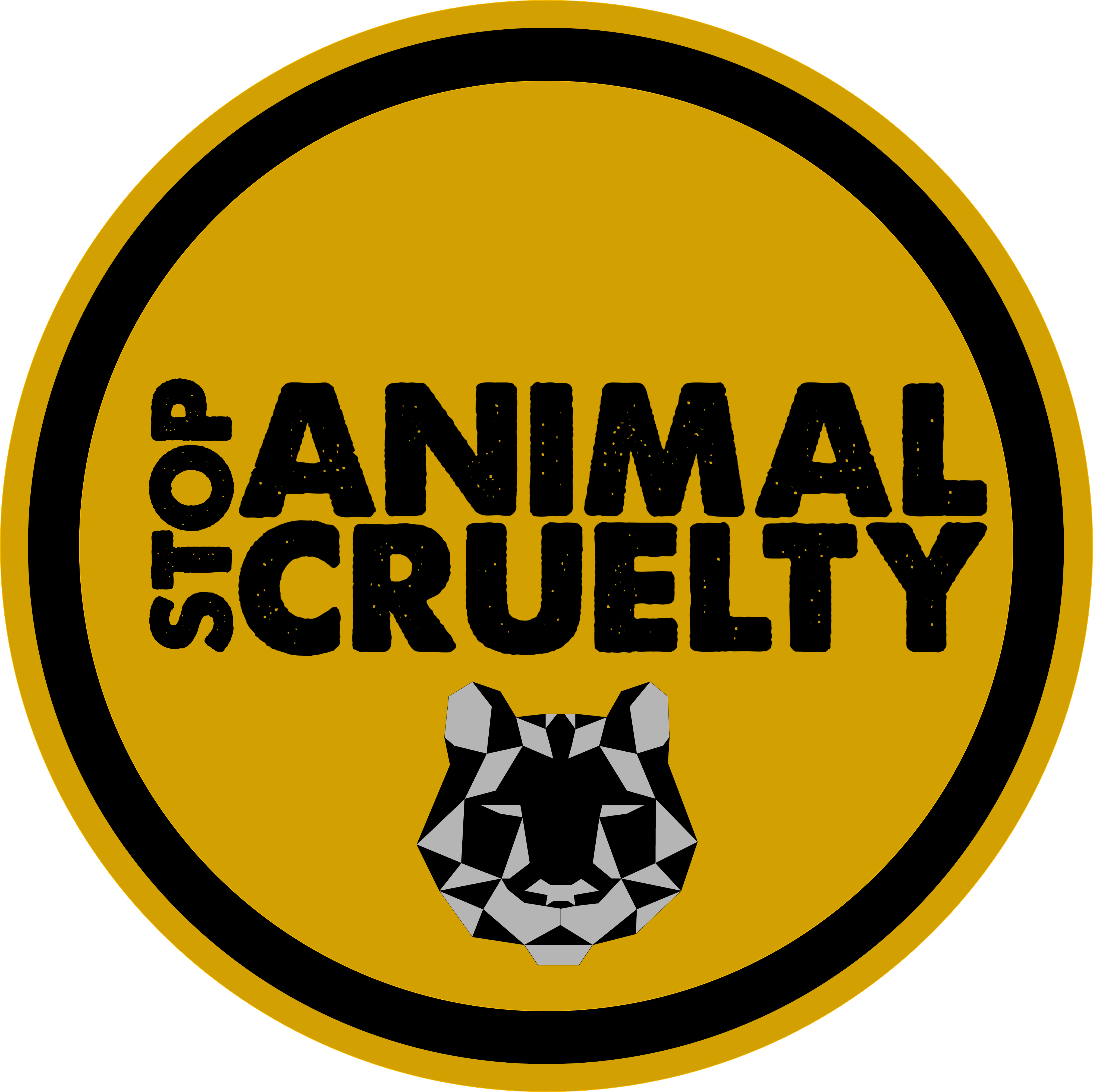 Stop Animal Cruelty Sign - Nsí Runavík Clipart (4024x4020), Png Download