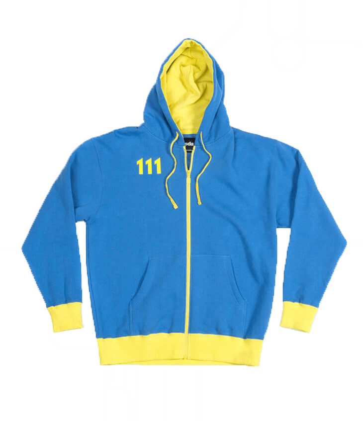 Fallout 4 Christmas Jumper - Fallout Vault 111 Hoodie Clipart (730x847), Png Download