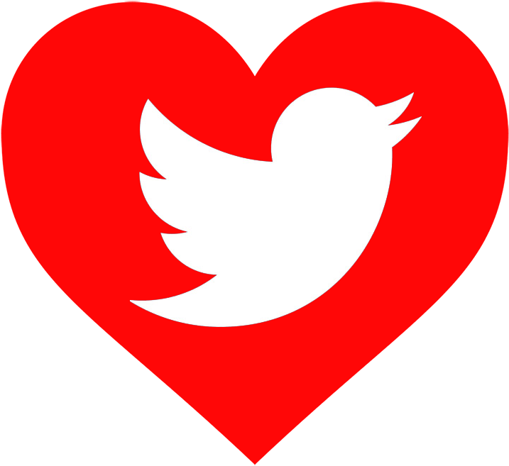 Changing The “favorite” Icon From A Star To A Heart - Social Media Twitter Png Clipart (1020x800), Png Download