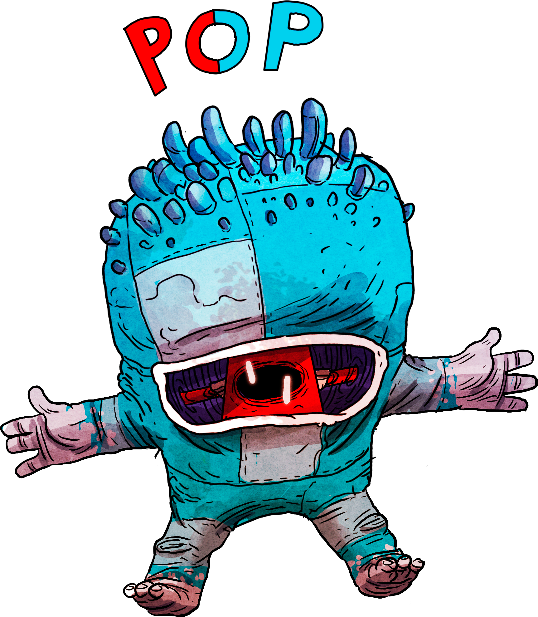 Elvis In The Suit - Cartoon Clipart (1725x1977), Png Download