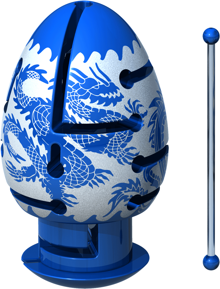 Blue Dragon - Egg Clipart (1000x1000), Png Download