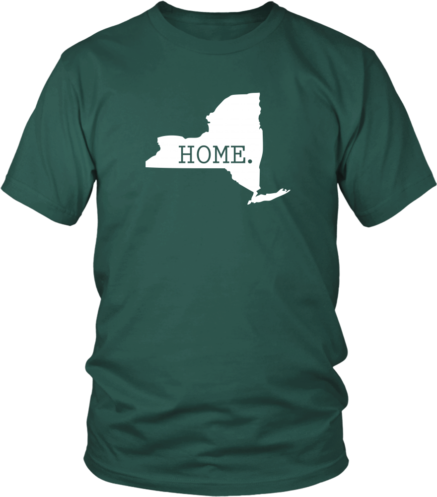 Sweet Home New York State T-shirt - Active Shirt Clipart (1000x1000), Png Download