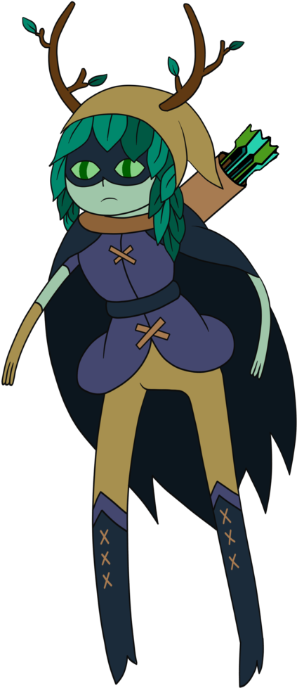 Maga 359301 - Huntress Wizard Adventure Time Clipart (880x1000), Png Download