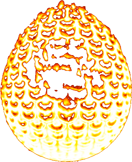 Mauve Large Glitter Egg 1 - Circle Clipart (600x600), Png Download