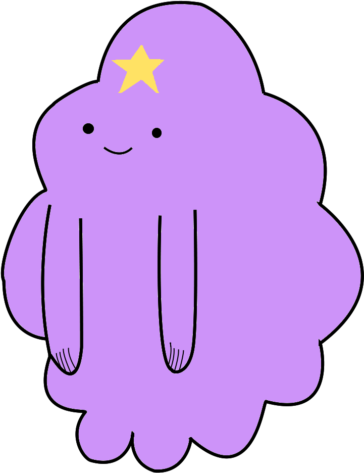 Draw Lumpy Space Princess Clipart (892x1099), Png Download