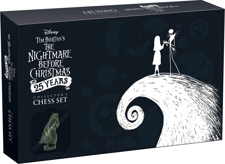 The - Nightmare Before Christmas Chess Clipart (866x634), Png Download