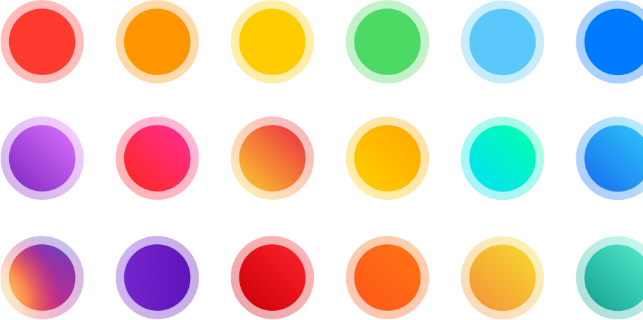 Every App Icon Template Includes Presets That Helps - Circle Clipart (916x456), Png Download