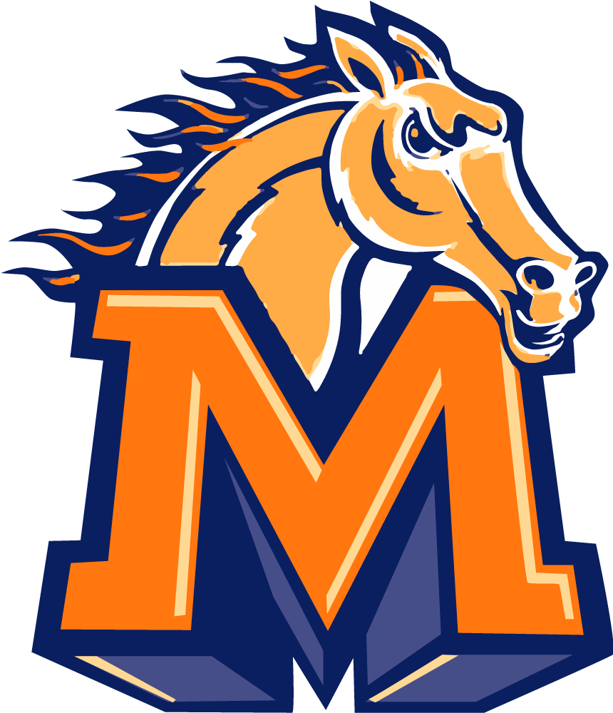 Miramonte Elementary - Miramonte Mustangs Clipart (860x1000), Png Download