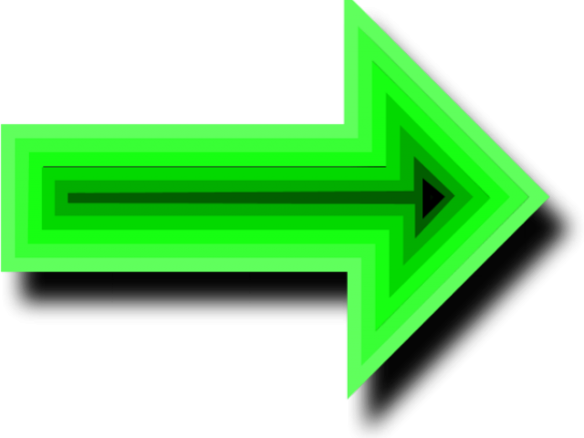 سهم باتجاه اليمين Clipart (640x480), Png Download