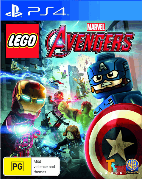 Lego Marvel's Avengers - Lego Avengers Ps4 Game Clipart (600x600), Png Download