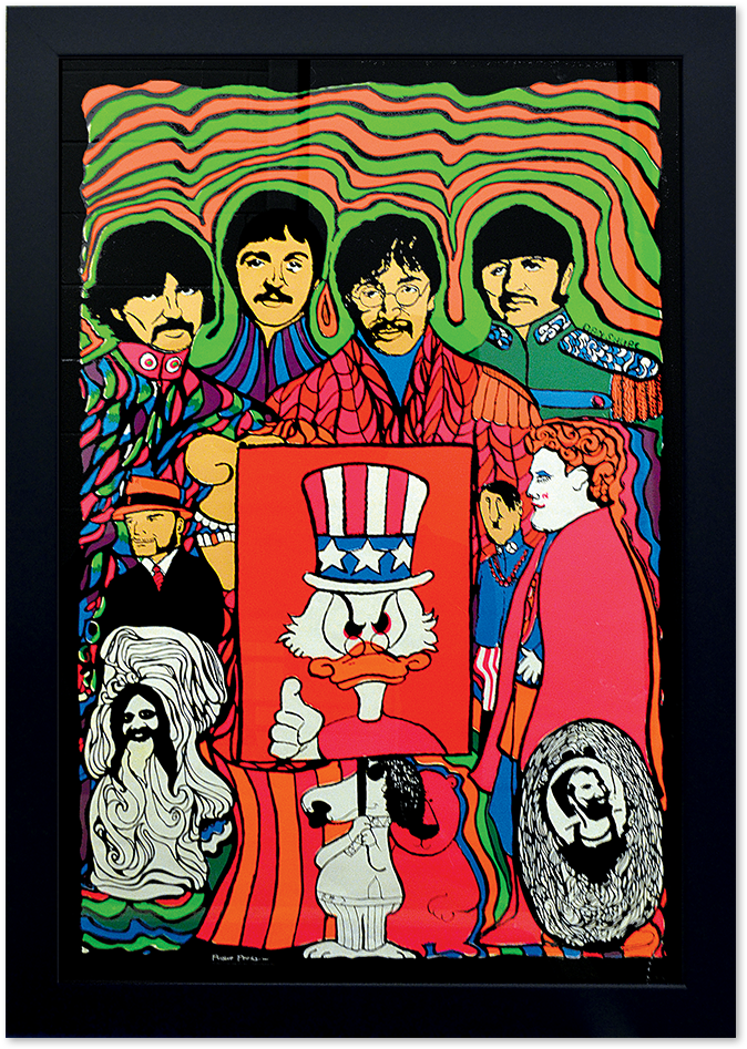 Fast Frames - Beatles Poster Clipart (1080x1080), Png Download
