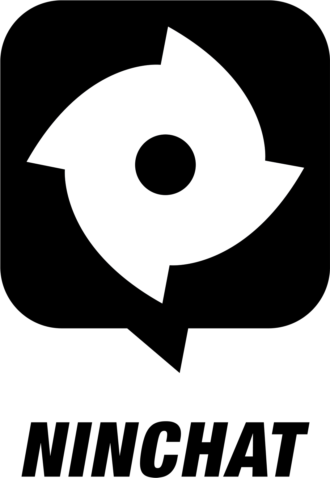 Logo - Ninchat Clipart (1067x1600), Png Download